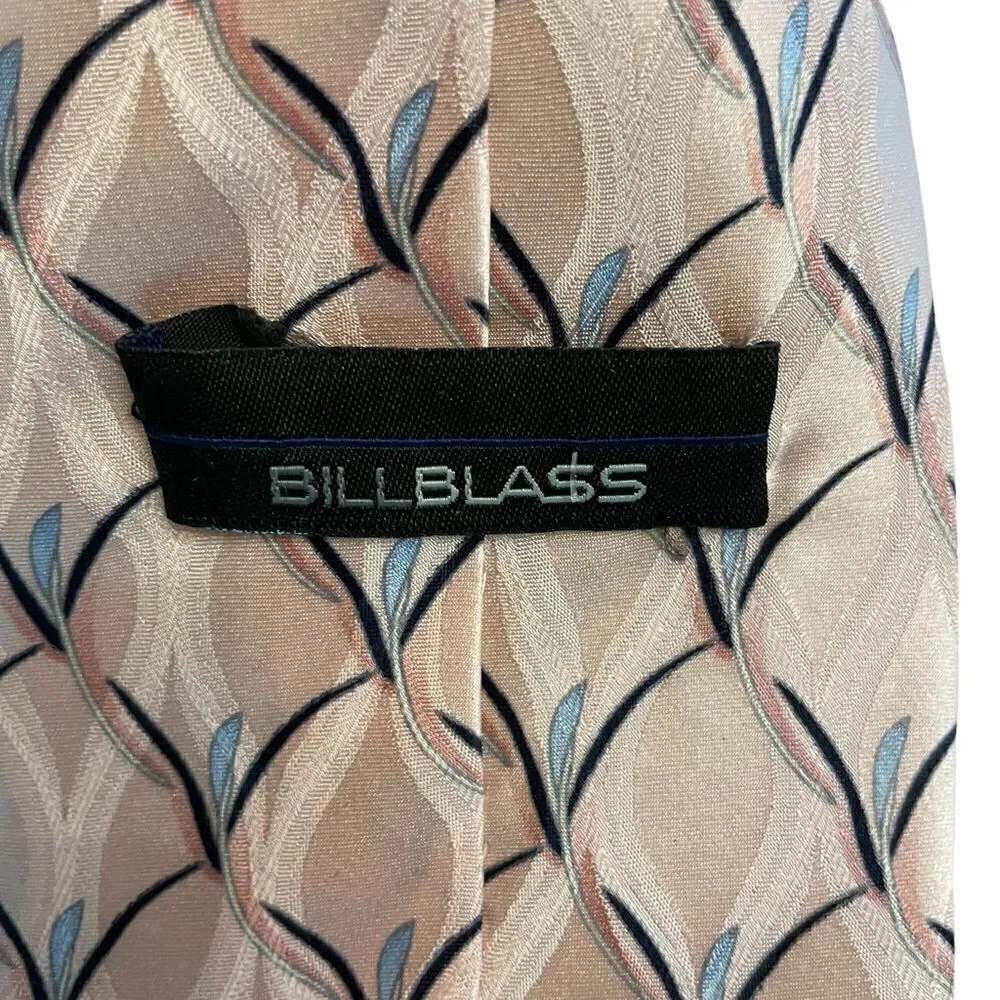 Vintage Bill Blass Silk Extra Long Tie